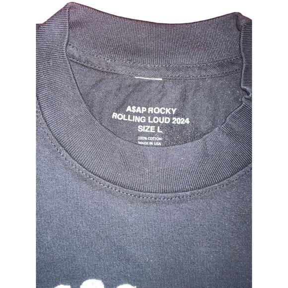Prerelease Asap Rocky Rolling Loud 2024- Don’t Be Dumb shirt - Picture 3 of 3